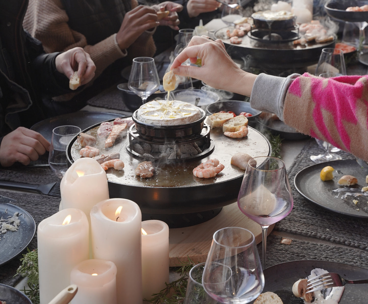 Grille de cuisson pour brasero de table (Accessoire uniquement)