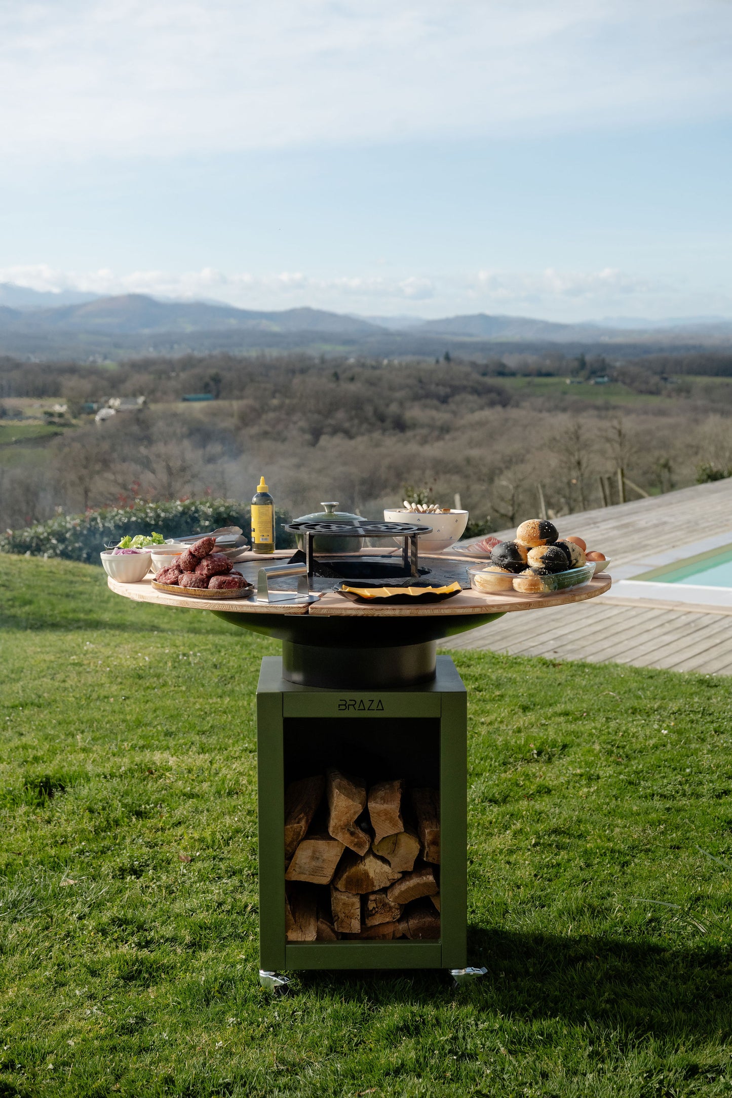 Brasero Plancha | 8050 Vert Olive