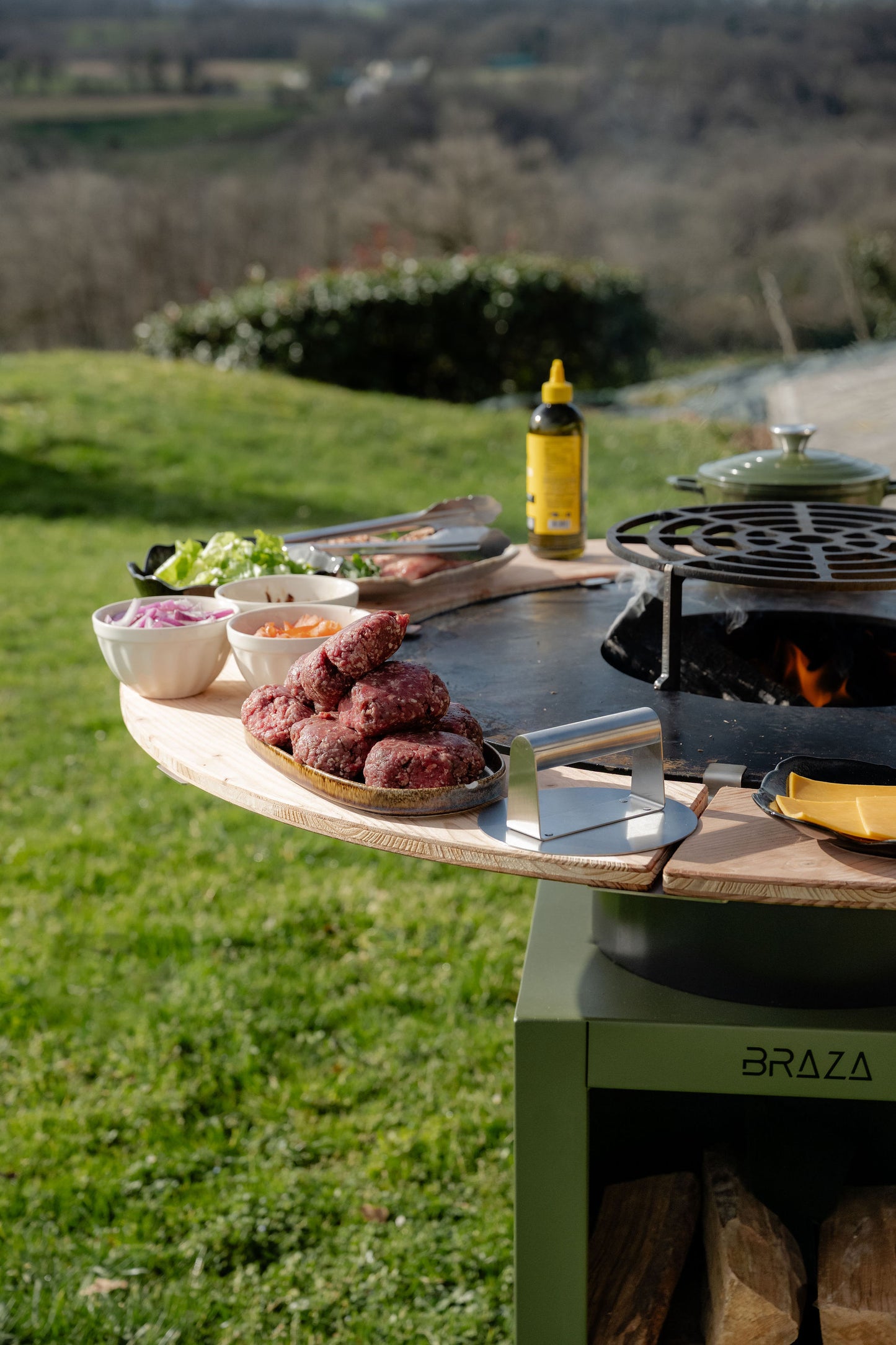 Brasero Plancha | 8050 Vert Olive