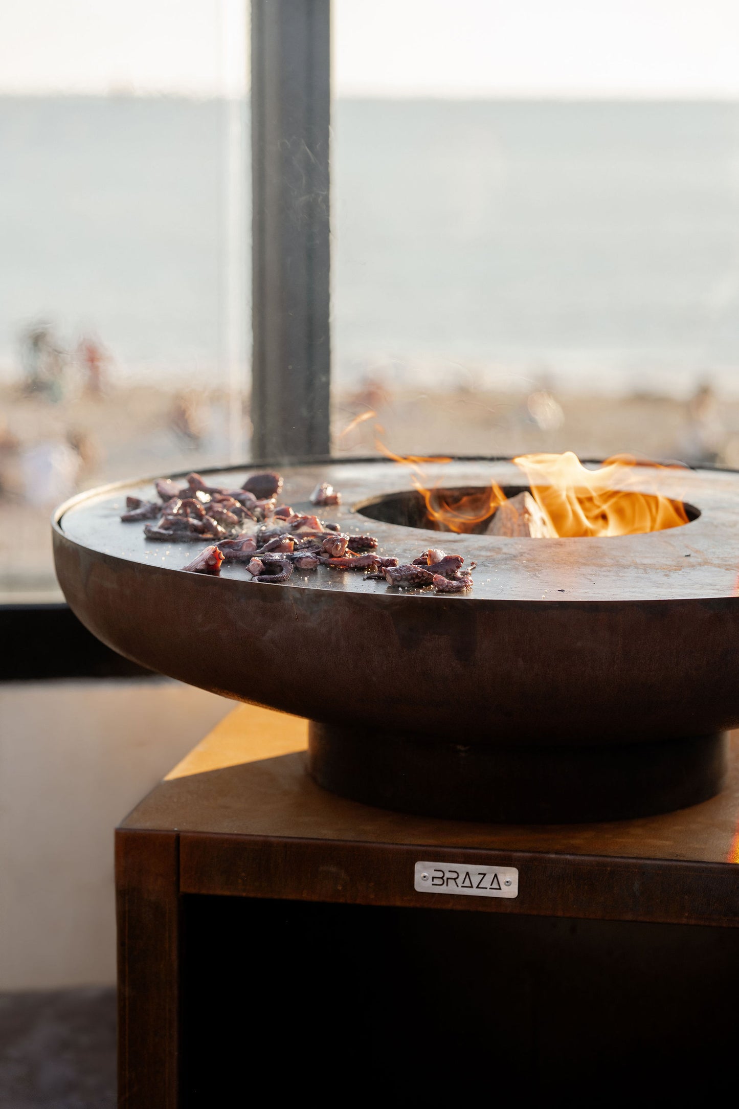 Brasero Plancha R100 | Corten