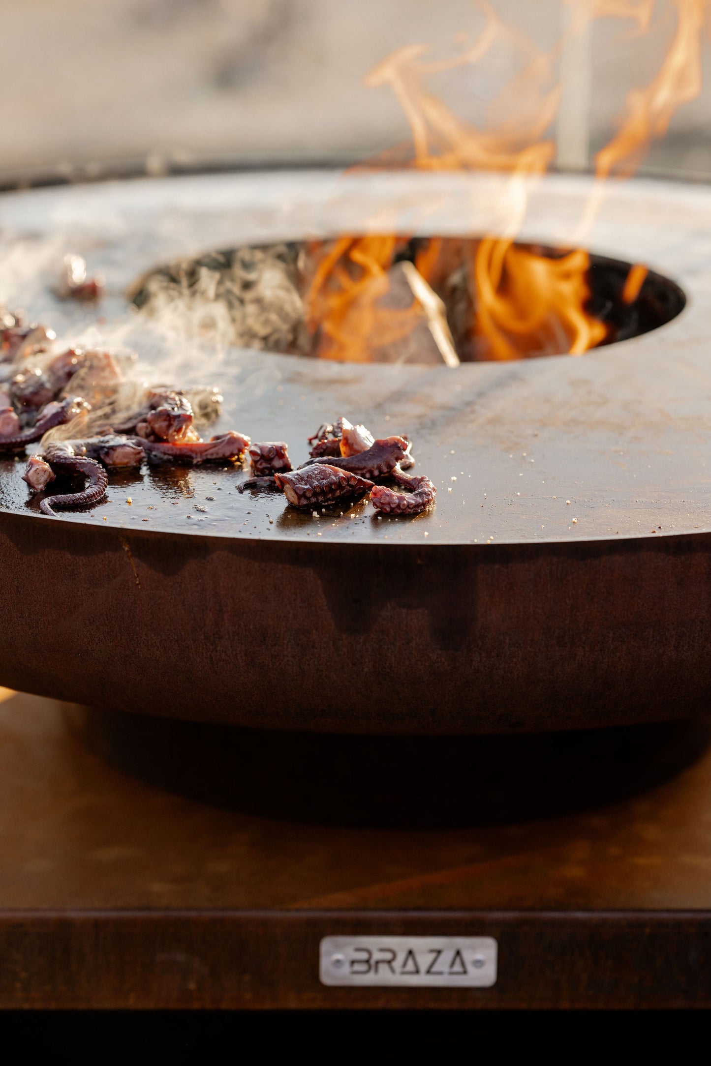 Brasero Plancha R100 | Corten
