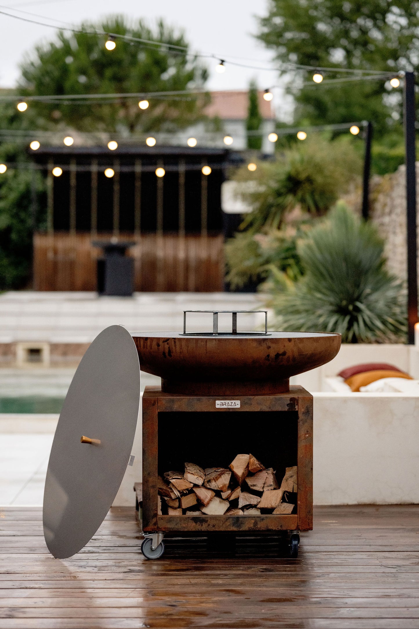 Brasero Plancha R100 | Corten